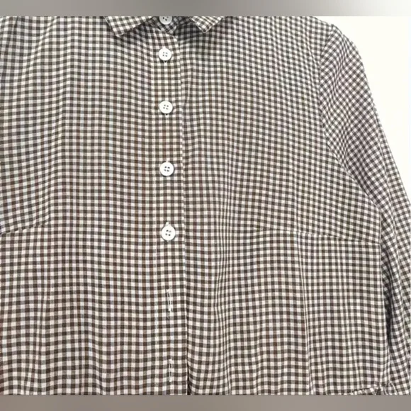 🤎 Flygirl checkered jumpsuit. - Picture 5 of 5